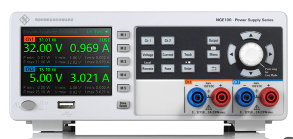 R&S®NGE103B 三通道電源